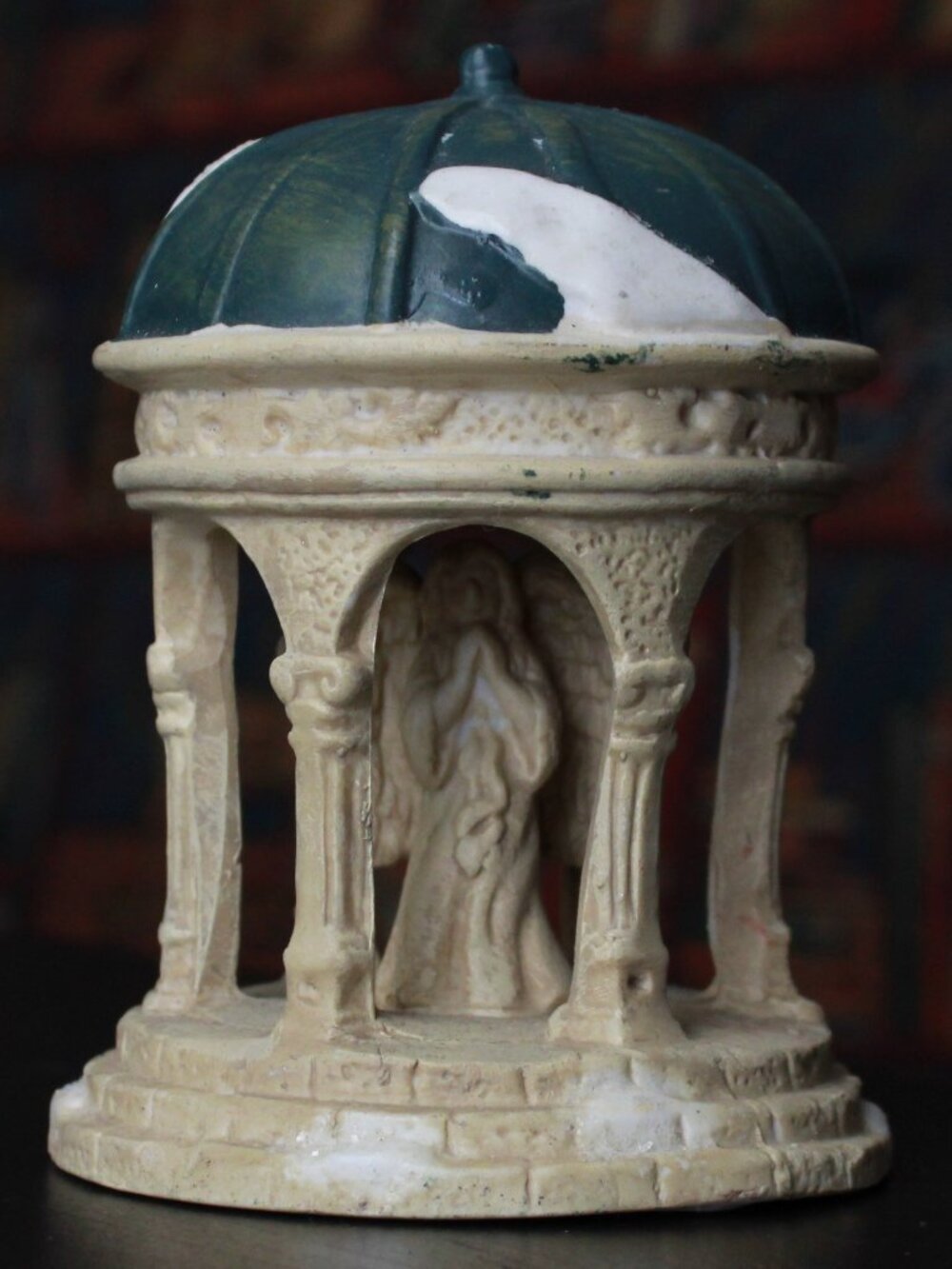 Vintage Cobblestone Corners 2004 "Windham Heights" Angel Gazebo Pavilion